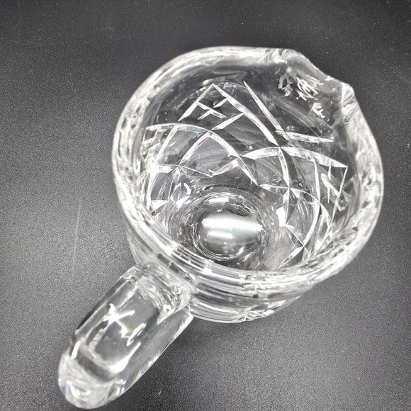 Waterford Vintage Creamer With Diamond Pattern & Handle JJ3822 - Picture 7 of 9